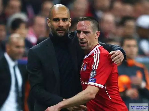 Ribery told off over Guardiola dig
